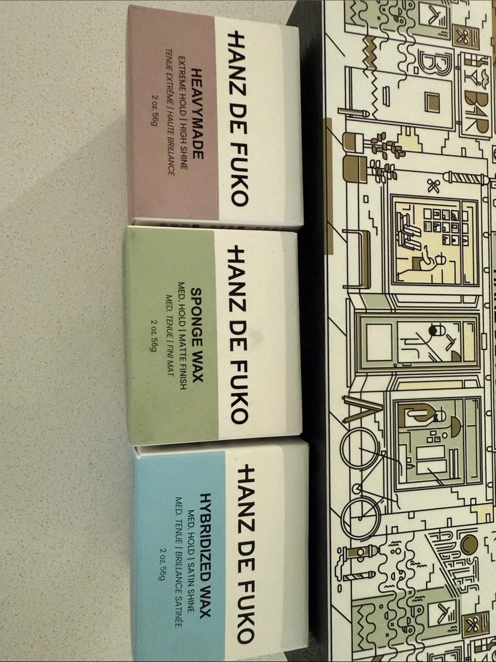 Hanz de Fuko Men’s Styling Wax Trio -